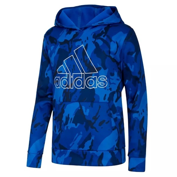 ❤️ ADIDAS TECH FLEECE HOODIE boys medium - Picture 1 of 6